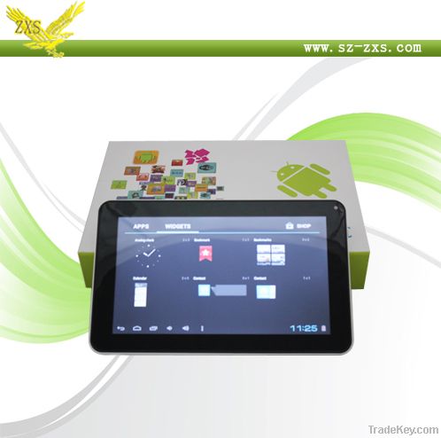 ZXS A13-9 Hot&amp;Cheap 9 Inch Tablet PC 800*480 A13 Mini Pc , Android 4.0 MID Tablet PC MID Factory