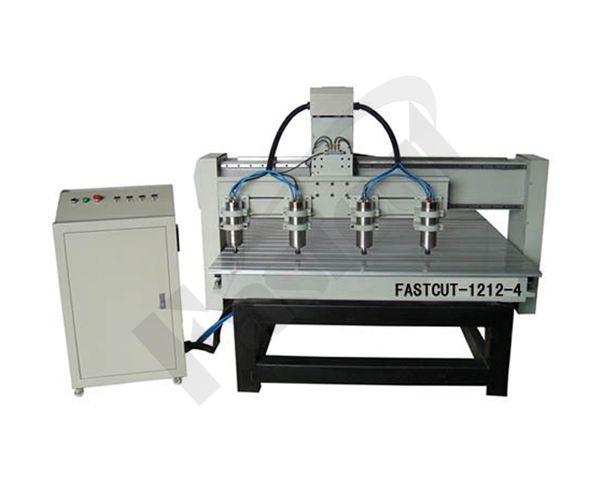 Multi head engraving machine