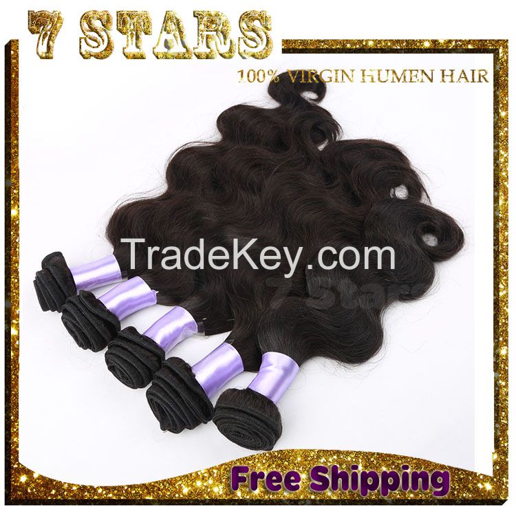 Brazilian Virgin Hair Weft 3pcs Hair Bundles Human Hair Weave Brazilian Body Wave Unprocessed Human Hair Extension Natural Color