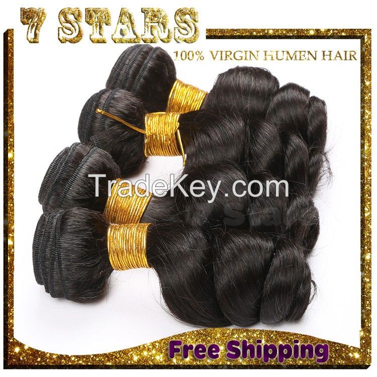 Natural color cheap human brazilian remy hair fumi hair bundles curly hair extension