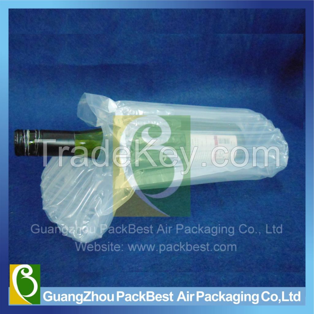 SGS PE+Nylon co-extruded column bottle shockproof  transparent air bag