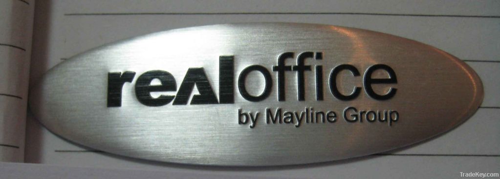 OEM Aluminium nameplate