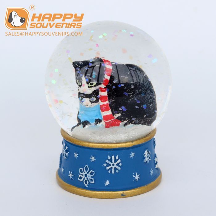 Japanese style anime snow globe for promtion