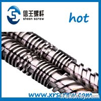 PVC PE PPR pipe twin screw and barrel/double screw barrel