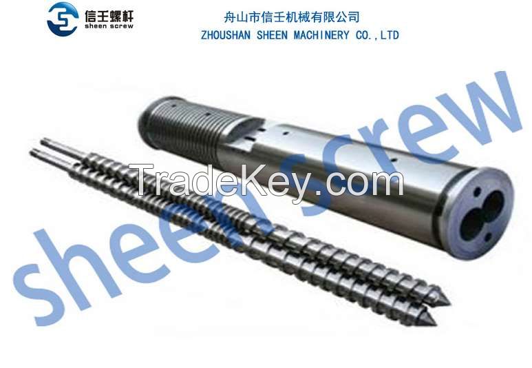 Parallel Twin Screw and Barrel