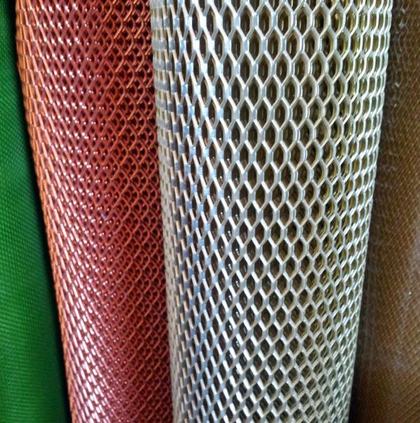 High quality Sanqiang PVC coated expanded Metal mesh