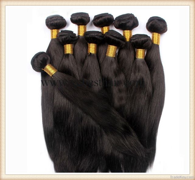 22" NEW ARRIVAL HOT SELLING NATURAL COLOA BRAZILIAN  HUMAN HAIR