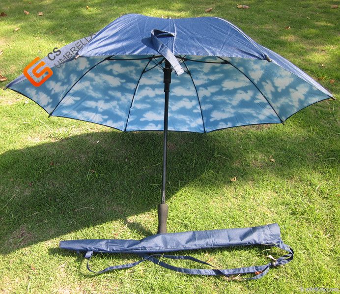 double layer auto straight umbrella