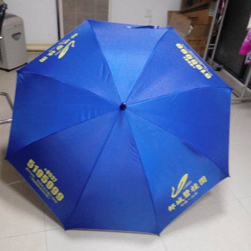 30inch Big Pongee Fabric Fibergalss  Golf Umbrella 