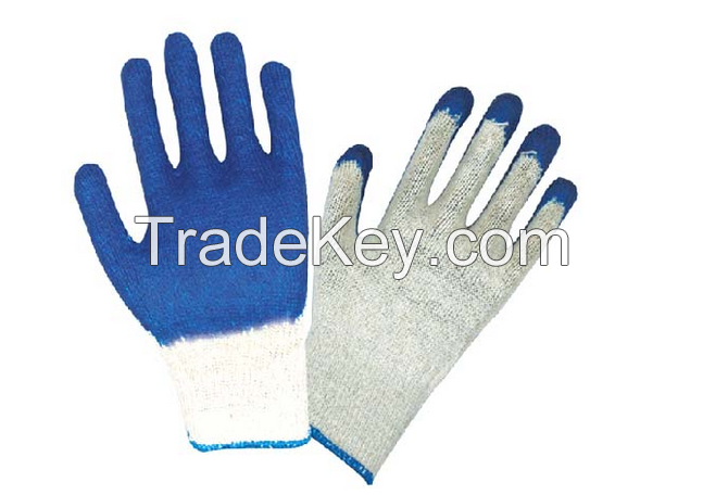 latex dipped working glove