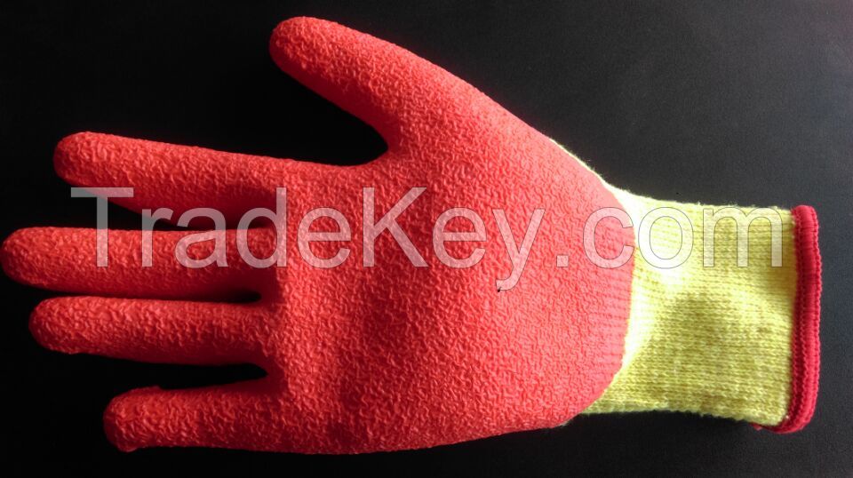 latex dipped working glove