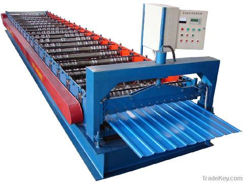 color steel metal roofing rolling machine