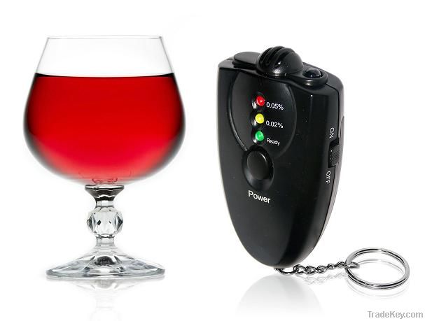 LED breath alcohol tester