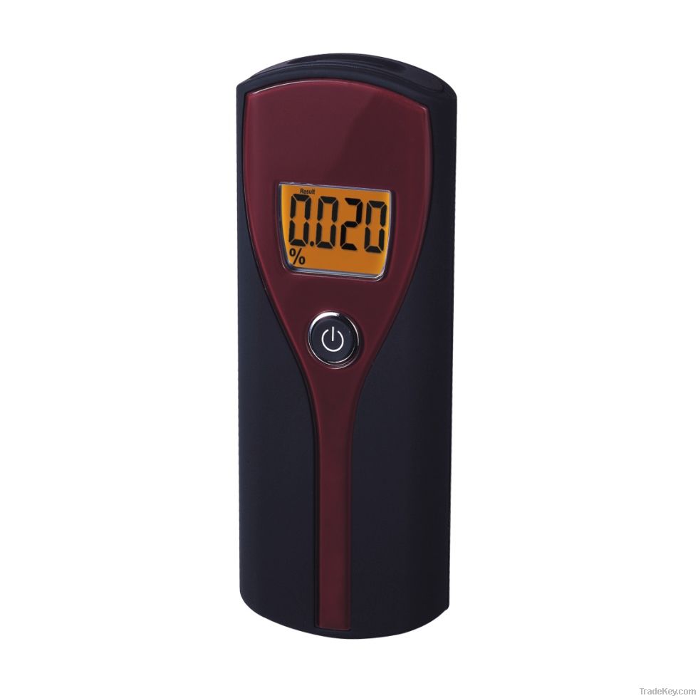 breath alcohol tester with LCD display