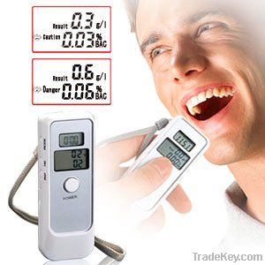 Professional LCD Digital Alcohol Breath Tester