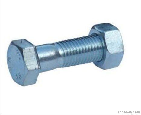 4.8 grade hex bolt nut washer