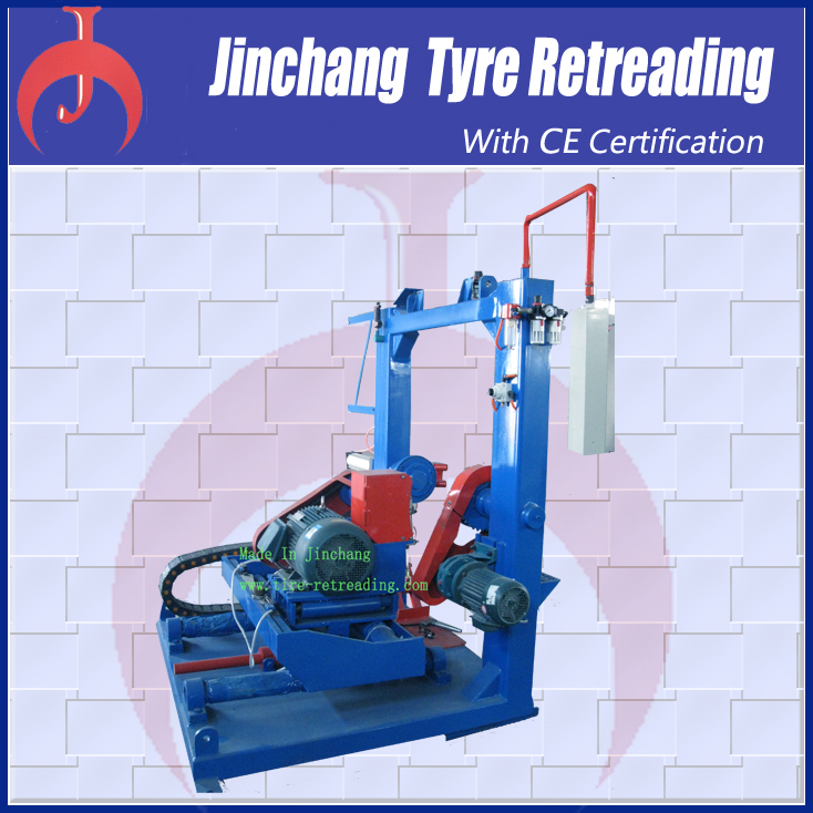 Tire retreading machine-Tire buffer