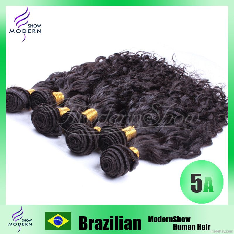 Brazilian Virgin hair extension Unprocessed Human hair  Natural Wave