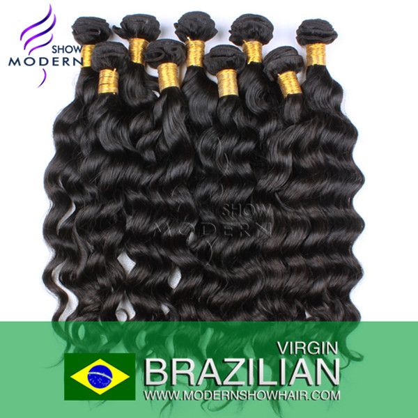 Human hair Brazilian Virgin Hair Factory Price natural color