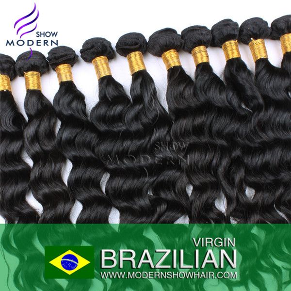 Human hair Brazilian Virgin Hair Factory Price natural color