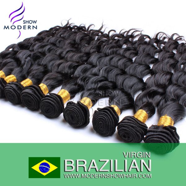 Human hair Brazilian Virgin Hair Factory Price natural color