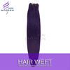 Funky Color Purple silky straight cheap hair weft