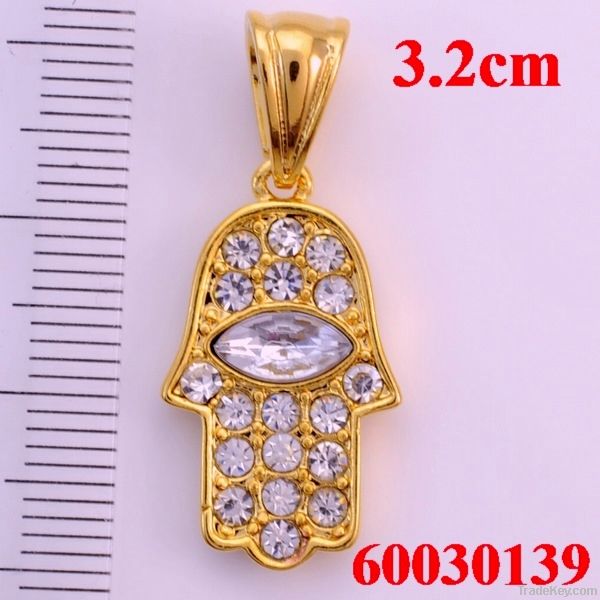 18k allah pendant