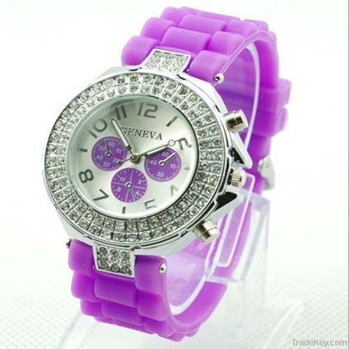 silicone fashion watches