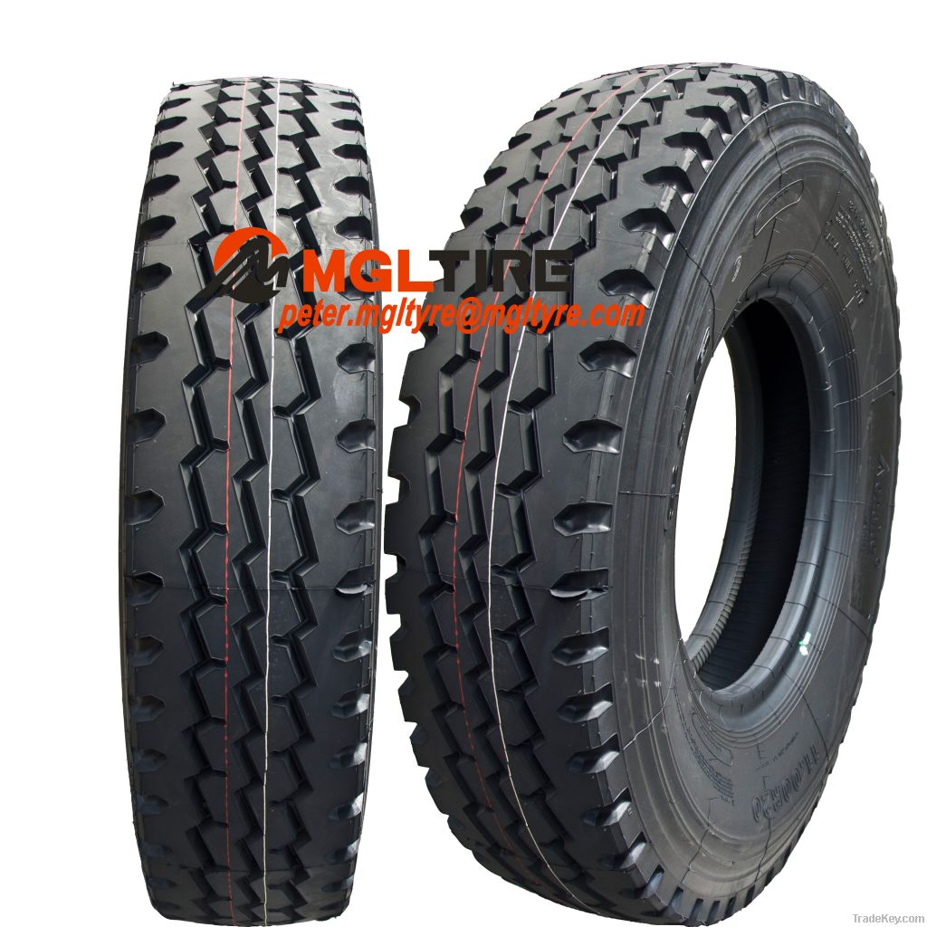 TBR truck tyre750R16, 825R16, 1200R20, 315/80R22.5, new bus tire factory