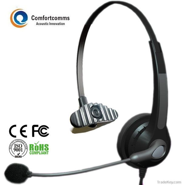 Professional Noise Cancelling Call Center Headset