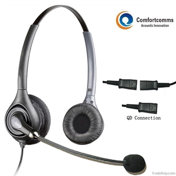 New call center headphone with microphone