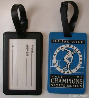 Promotional Soft PVC Luggage Tag