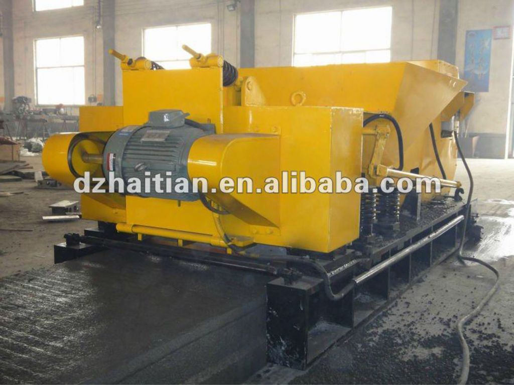 precast concrete hollow core slab extruder HTY