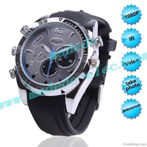 1080P IR Night Vision Watch Camera