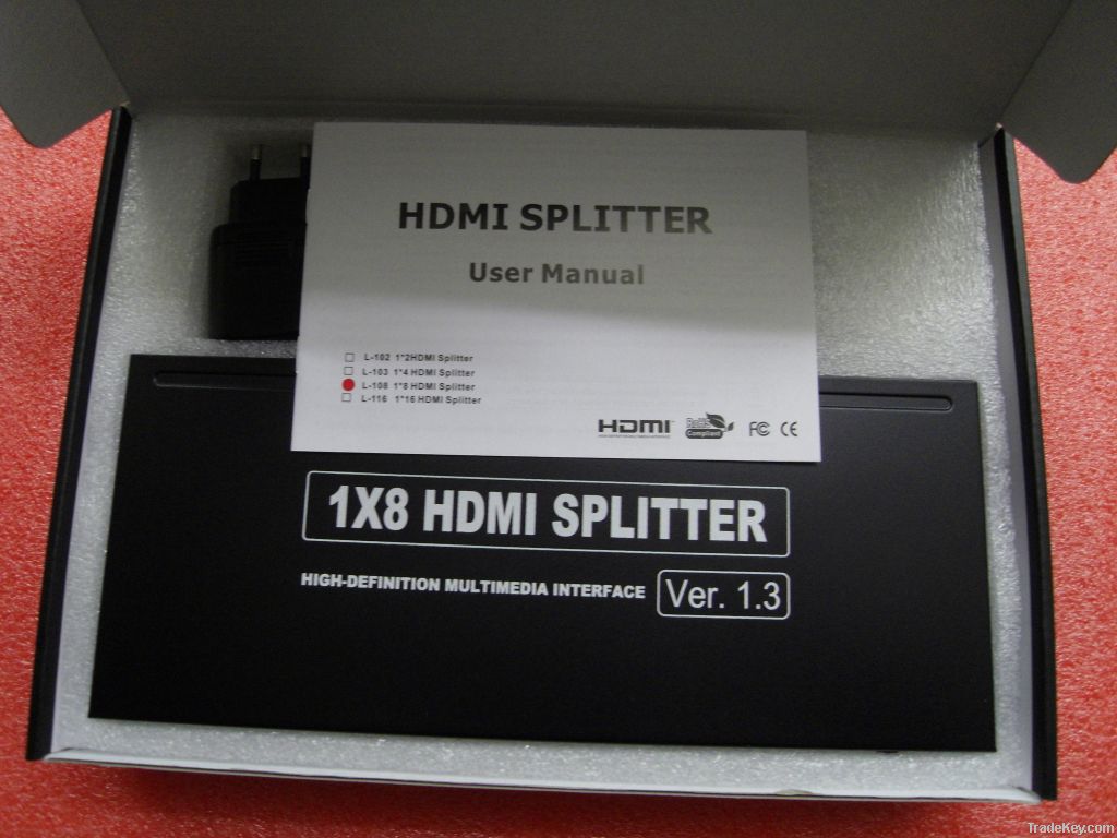 HDMI Splitter 1x8 HDMI Splitter