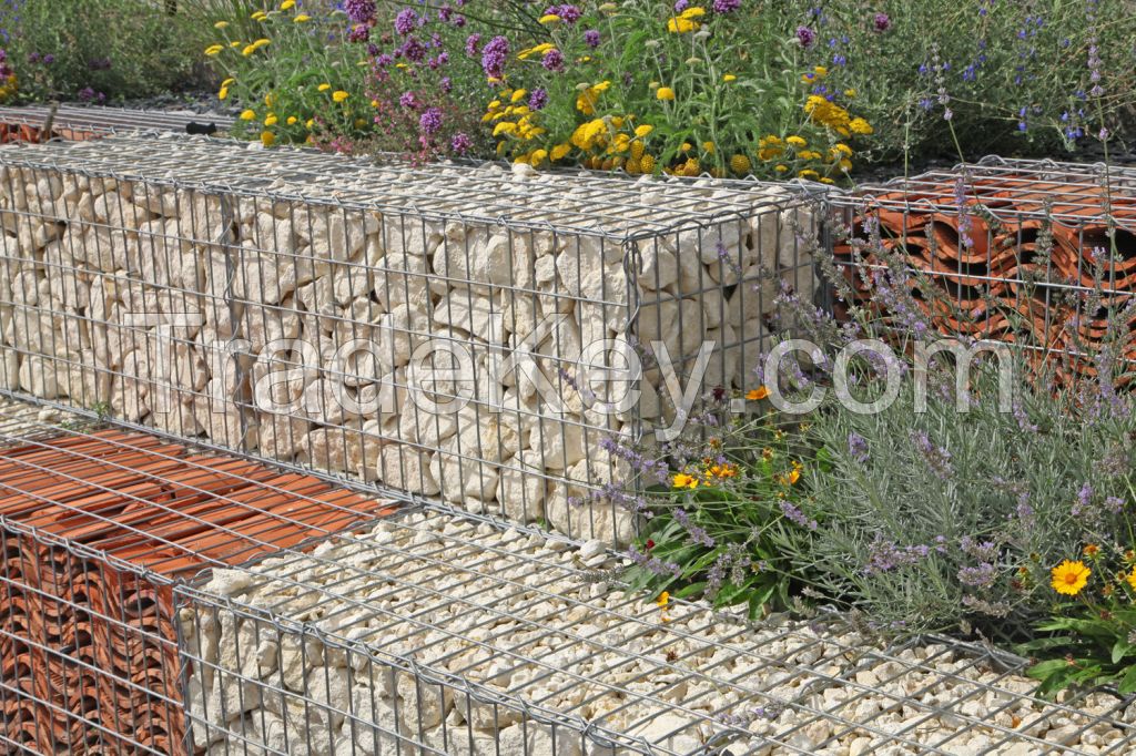 Galvanized Welded Gabion Boxes For Retaining Wall