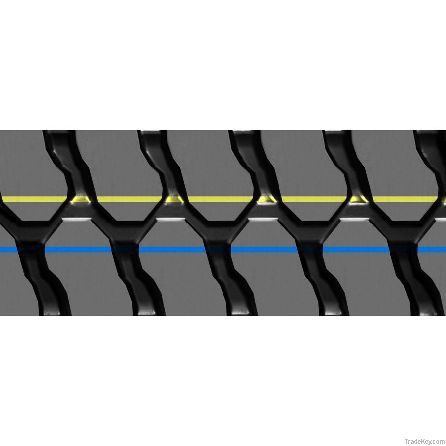 precured tread rubber with high wearability