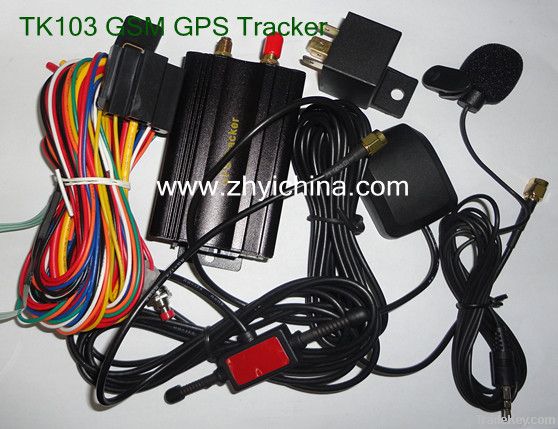 car gps tracker tk103 remote stop/resume engine