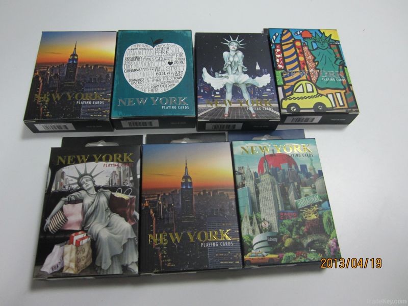 Newyork advertising /promotional playing card