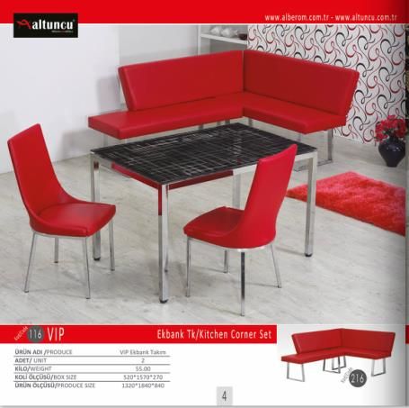 vip kitchen corner set