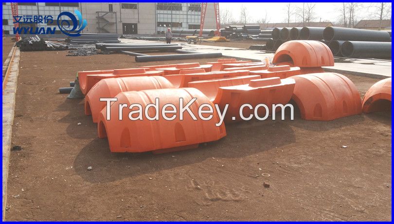 PU floater with dredge pipe buoy