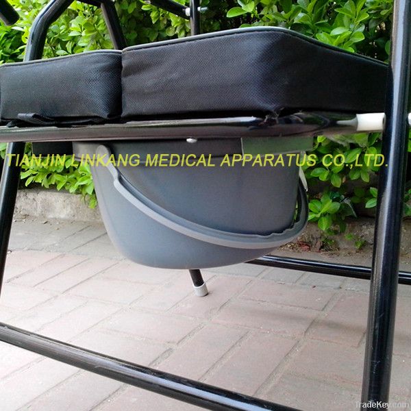 folding commode chair