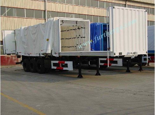 Curtain Side Semi Trailer (tobacco/auto parts)