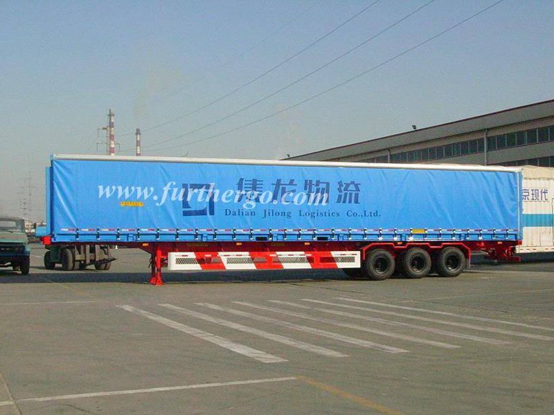 Curtain Side Semi Trailer (tobacco/auto parts)