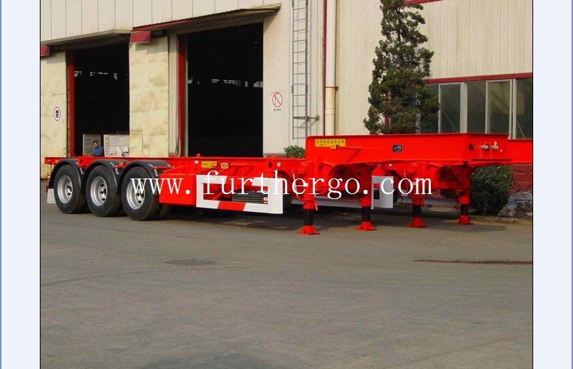 40ft skeleton/container chassis trailer_2