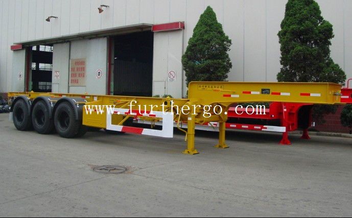 40ft skeleton/container chassis trailer_2