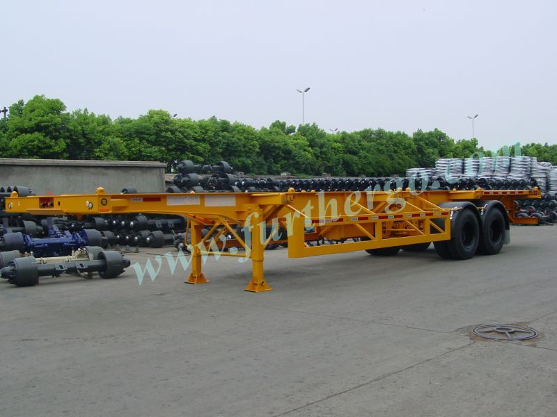 40ft skeleton/container chassis trailer_3