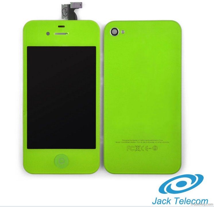 for iphone 4 lcd with touch screen back cover full kits