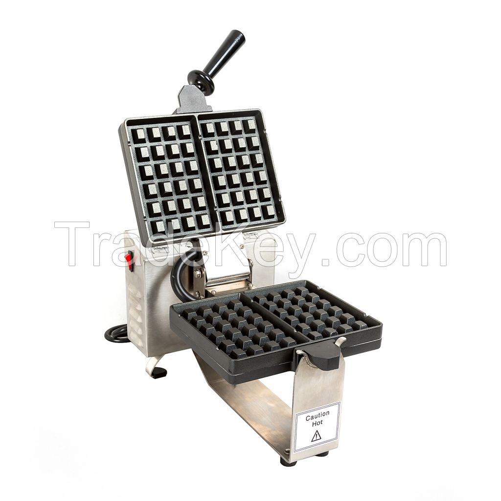 110VAC Automatic liege waffle baker, square waffle iron