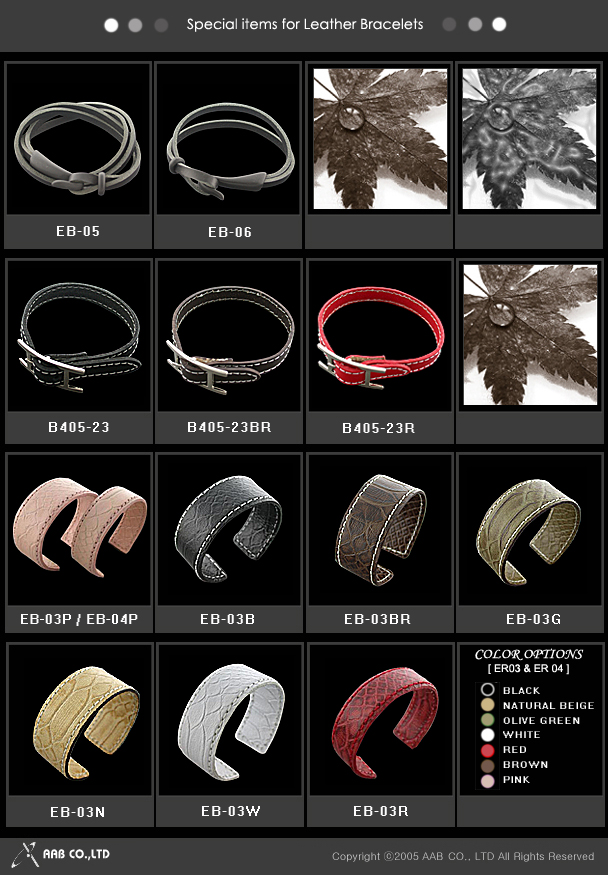 Leather Bracelets